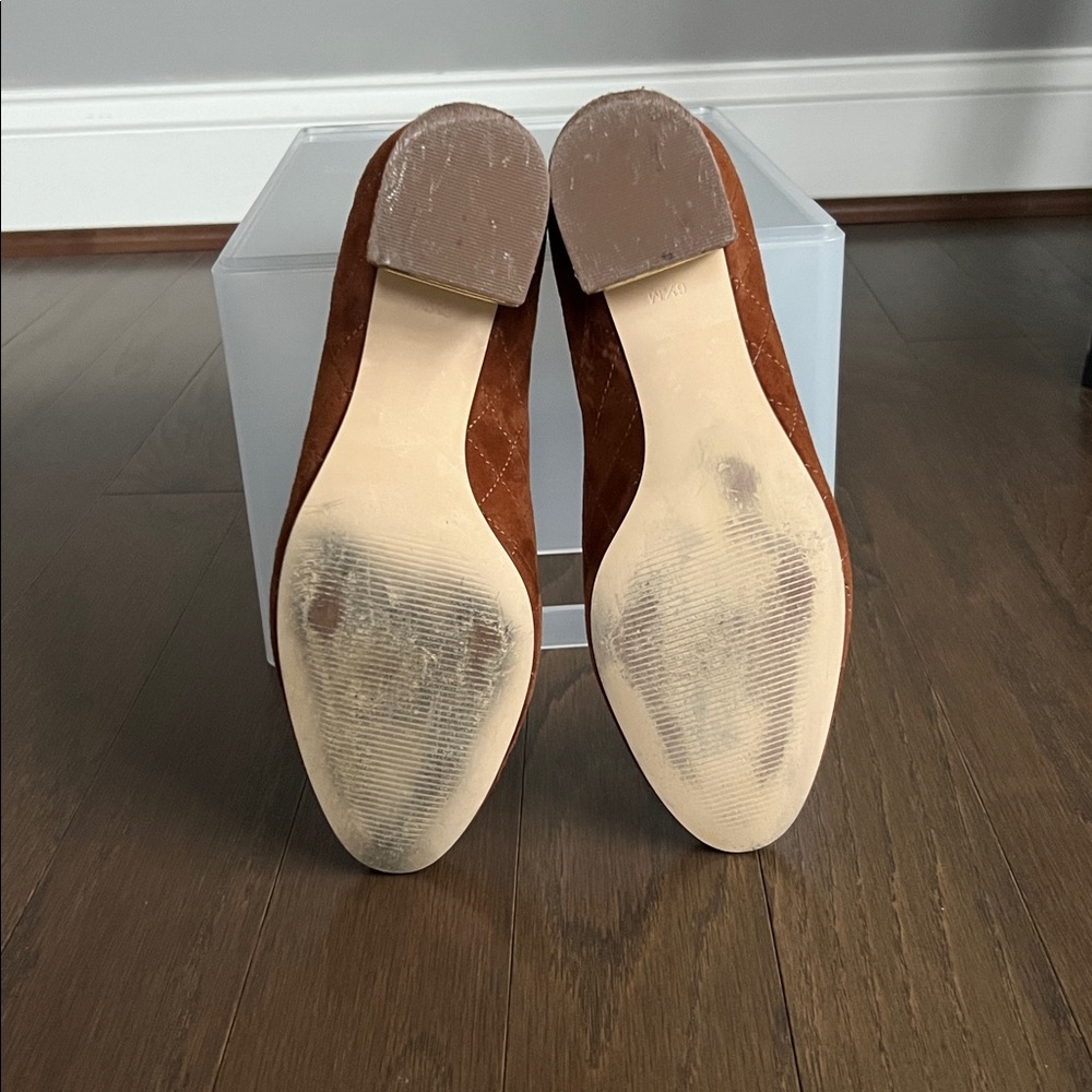 Talbots Isa Suede Block Heels - Picture 10 of 11